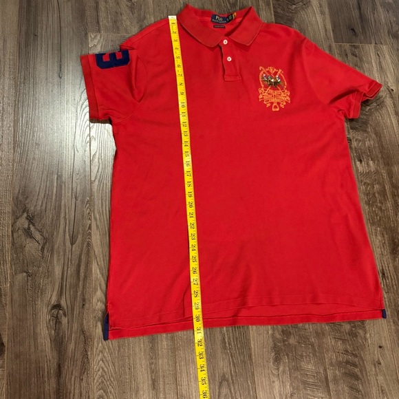 Polo Ralph Lauren Triple Pony Polo men’s shirt custom slim fit XL - Picture 16 of 16